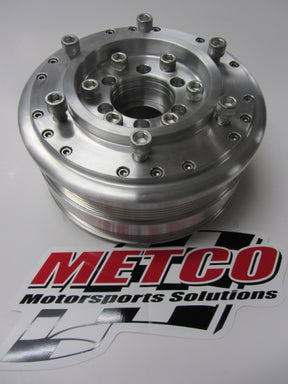 Metco MotorSports® (09-15) GM LSA Crank Pulley Kit - 10 Second Racing