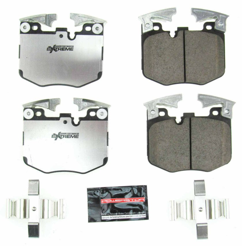 Power Stop® (19-24) BMW Z4/GR Supra Z26 Extreme Street Carbon-Fiber Ceramic Brake Pads
