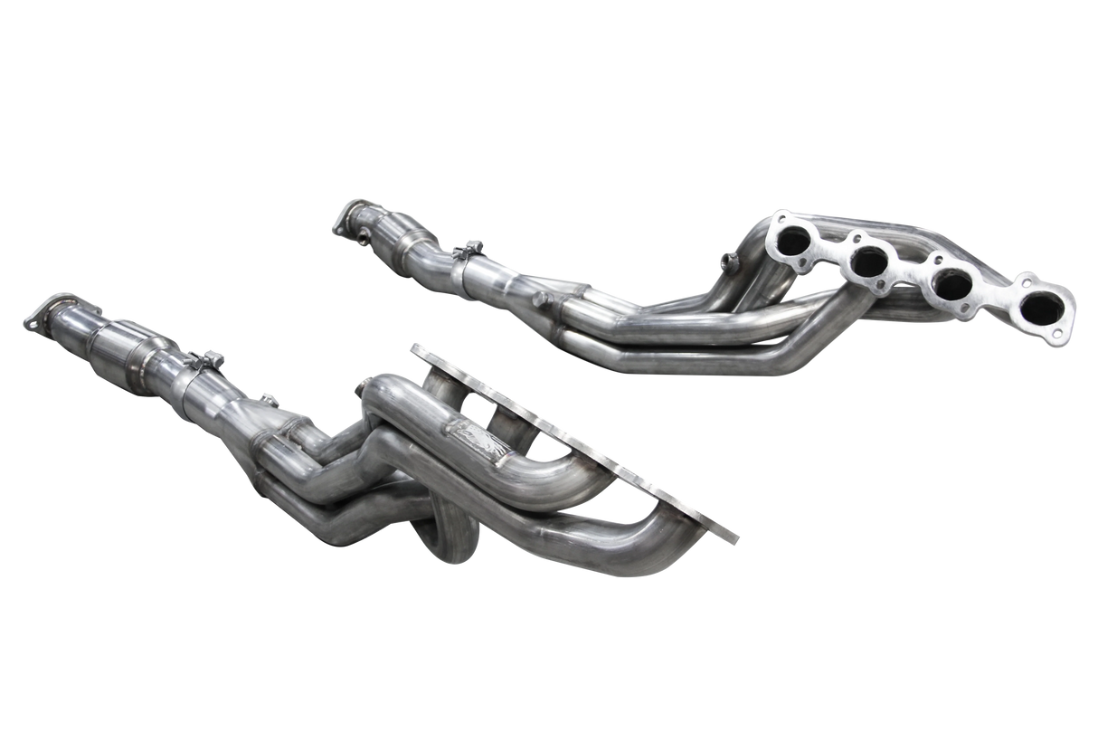 American Racing Headers® (04-15) Titan 304SS 3" Short Tube Headers with Mid-Pipes