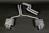 Capristo® (10-15) Audi RS5 Valved Exhaust with Mid-Silencer Delete Pipes