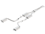Borla® (15-22) Charger/300 5.7L S-Type 304SS 2.5" Cat-Back System without MDS - 10 Second Racing