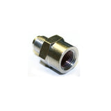 Nitrous Express® Remote Mount Gauge Fitting 1/8NPT To 3An - 10 Second Racing