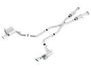 Borla® (15-20) Cherokee SRT S-Type™ Stainless Steel Cat-Back Exhaust System with Split Rear Exit 