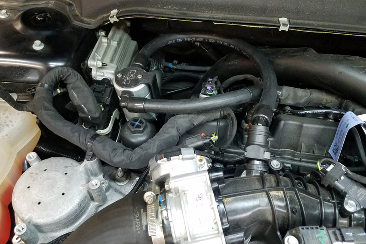 J&L® (17-19) Fusion Sport 3.0 Passenger Side Oil Separator Kit