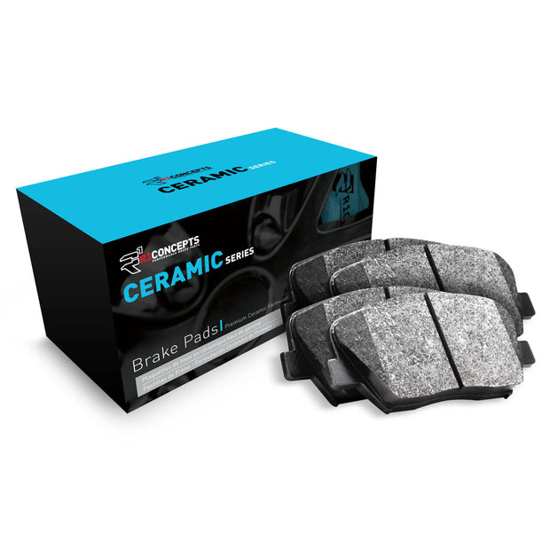 R1 Concepts® (11-14) Mustang GT/Boss 302 Ceramic Series Brake Pads (AUTOMATIC TRANSMISSION)