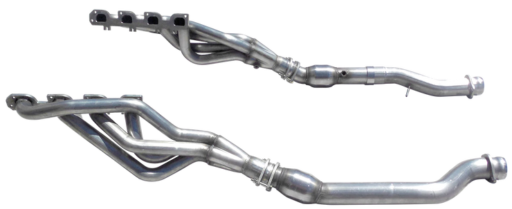 American Racing Headers® Durango Hellcat 304SS 3" Long Tube Headers with Mid-Pipes