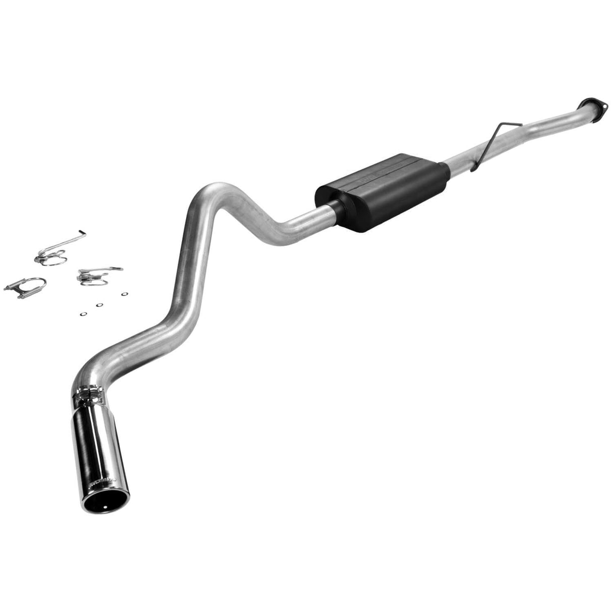 Flowmaster® (99-07) Silverado/Sierra Aluminized Force II Cat-Back System (Standard Cab-133" WB)