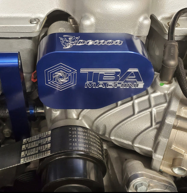 TBA® (15-21) Demon/Hellcat/Trackhawk 6061 Billet Bypass Cover - 10 Second Racing