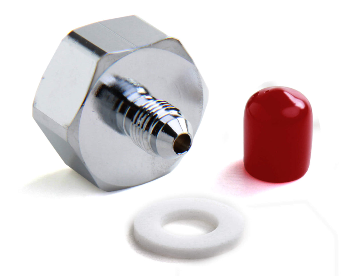NOS® Nitrous Bottle Nut & Washer - 10 Second Racing