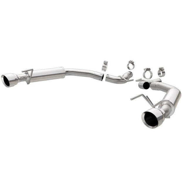 Magnaflow® (15-21) Mustang EcoBoost/V6 Competition Series™ 409SS Axle-Back Exhaust System with Split Rear Exit - 10 Second Racing