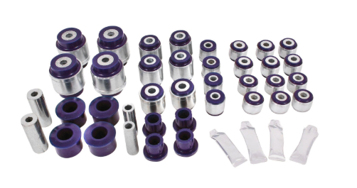BMR Suspension® - Super Pro™ Non Adjustable Rear Upper Arm Bushing Kit 