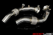 Boost Logic® (11-19) BMW M5/M6 304SS 3" Catted Down Pipes