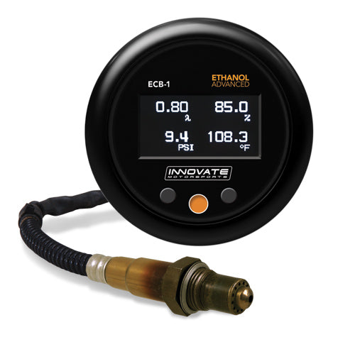 Innovate Motorsports® ECB-1: (BOOST) Ethanol Content & Air/Fuel Ratio Gauge - 10 Second Racing