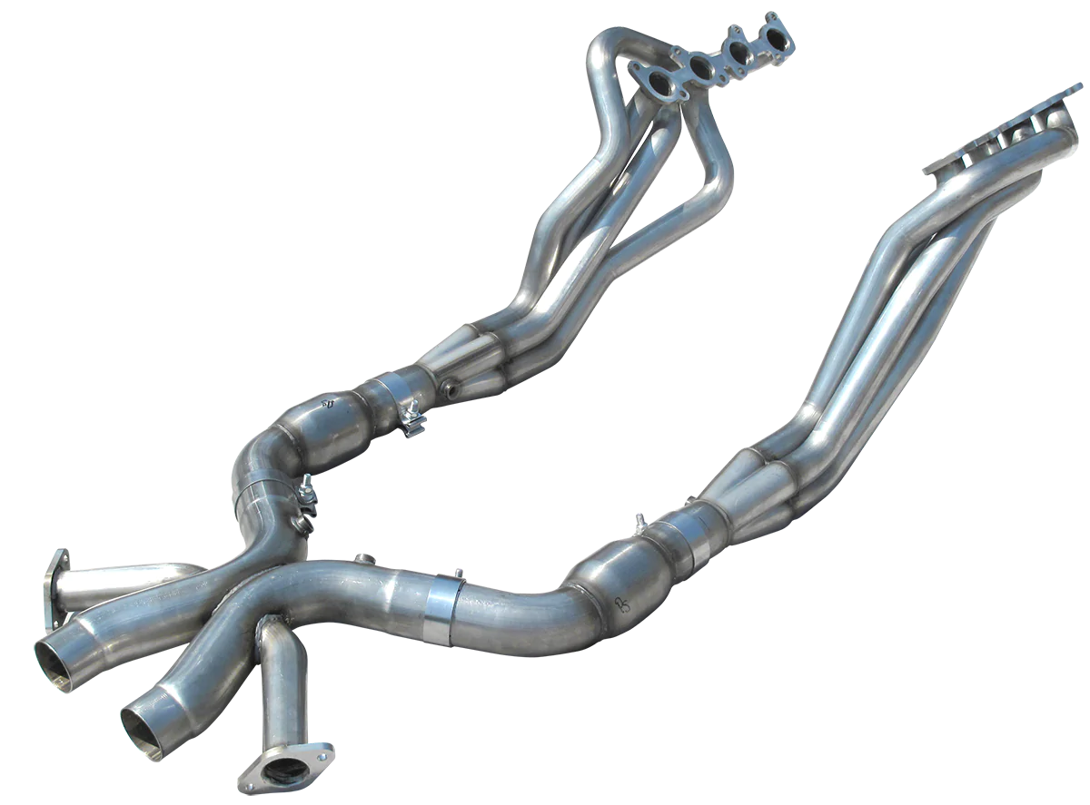 American Racing Headers® (12-13) Mustang BOSS 304SS 3" Long Tube Headers with Mid-Pipes