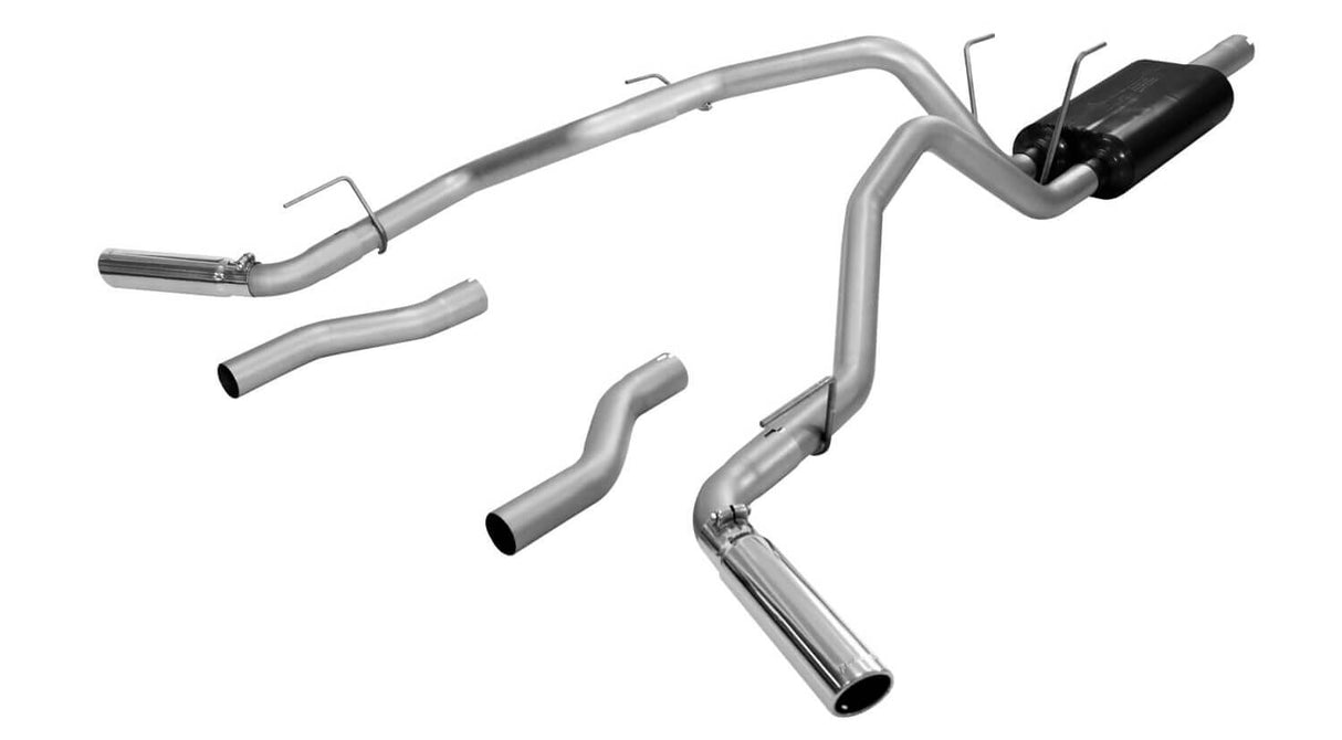 Flowmaster® (09-19) Ram 1500 409SS American Thunder Cat-Back Exhaust System w/ Split Rear Exit - 10 Second Racing