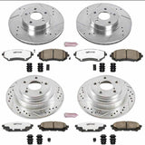 Power Stop® (03-07) WRX Z26 Street Warrior Brake Kit - 10 Second Racing