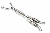 Kooks® (14-19) Corvette C7 304SS 3" Green Catted X-Pipe