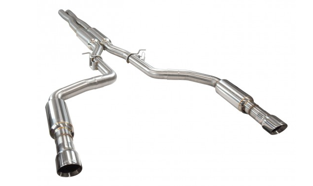 Kooks® (15-21) Charger/300 304SS 3" Cat-Back Exhaust System with Split Rear Exit - 10 Second Racing