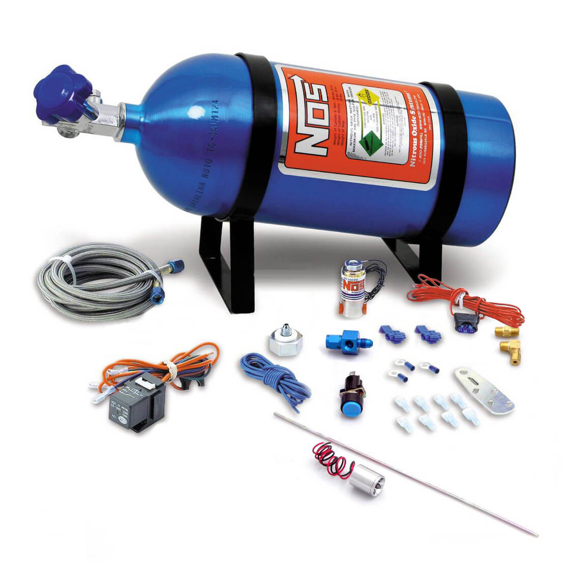 NOS® Ntimidator™ Illuminated LED Purge Kit with 10 lb Bottle - 10 Second Racing