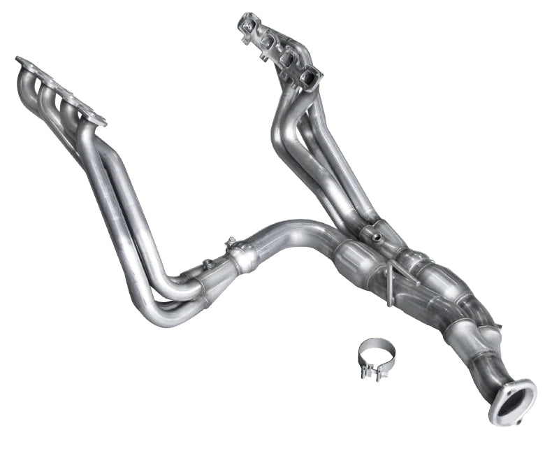 American Racing Headers® (05-08) Grand Cherokee 5.7L Square Port 304SS 1-3/4" x 3" Long Tube Headers with Mid-Pipes
