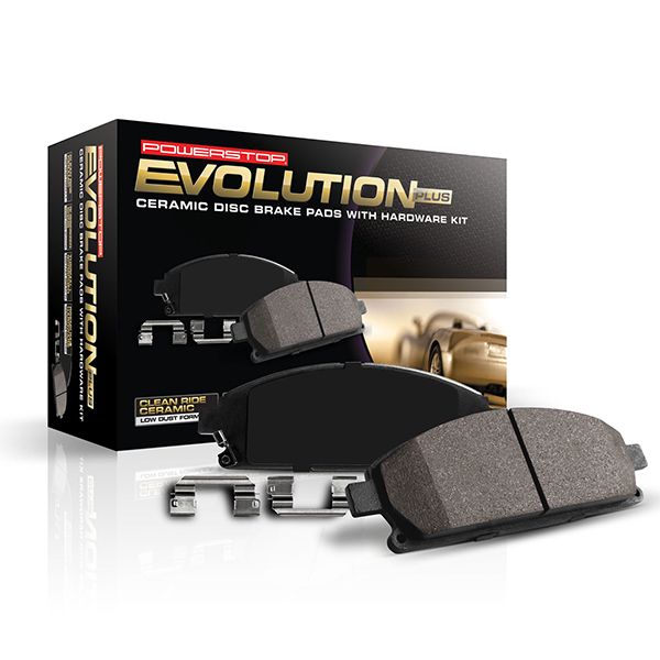 Power Stop® (19-24) BMW Z4/GR Supra Z17 Evolution Plus™ Ceramic Disc Brake Pads