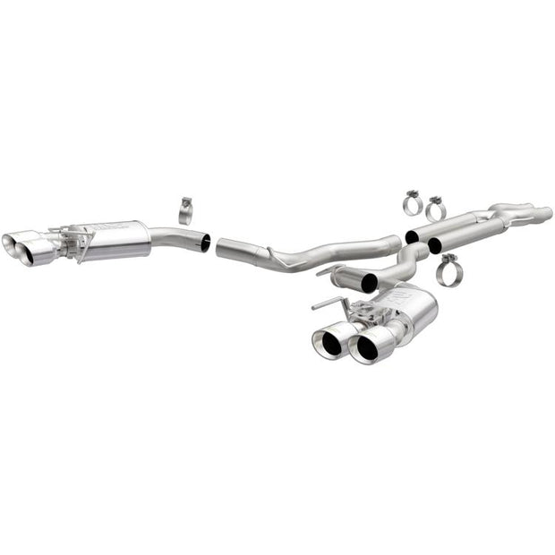 Magnaflow® (15-21) Mustang GT350 Competition Series™ 409SS Cat-Back Exhaust System with Split Rear Exit - 10 Second Racing