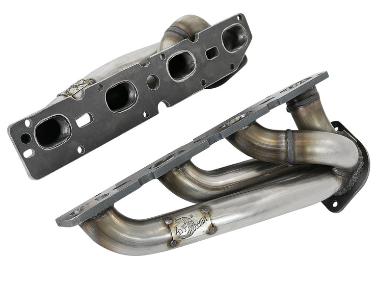 aFe® 48-32021 - Twisted Steel™ 304 SS Short Tube Exhaust Headers 