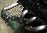 RIPP® (07-11) Wrangler JK 304SS 1-3/8" x 3" Long Tube Headers with Catted Mid-Pipes