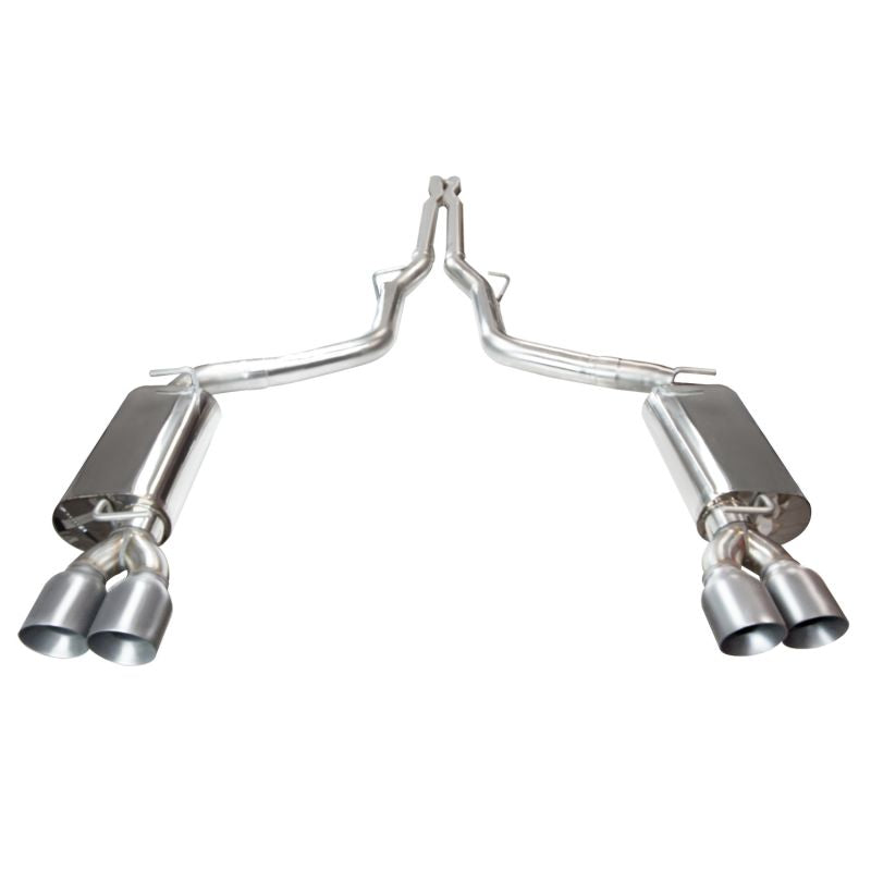 Kooks® (08-14) Challenger SRT8 304SS 3" Cat-Back Exhaust System with Quad Rear Exit - 10 Second Racing