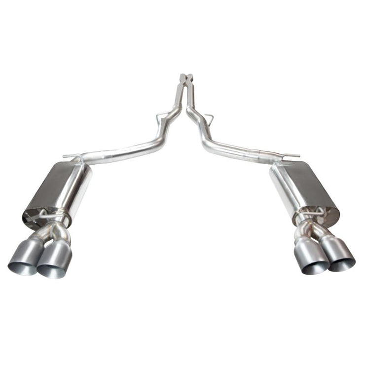 Kooks® (08-14) Challenger SRT8 304SS 3" Cat-Back Exhaust System with Quad Rear Exit - 10 Second Racing