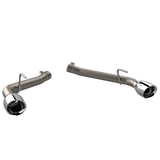 QTP® (10-13) Camaro SS 304SS 2.5" Catless Axle-Back System