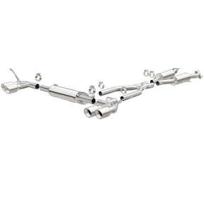 Magnaflow® (14-21) Grand Cherokee Street Series™ 409SS Cat-Back System with Split Rear Exit - 10 Second Racing