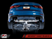 Awe Tuning® (15-20) Audi S3 304SS SwitchPath™ Cat-Back System