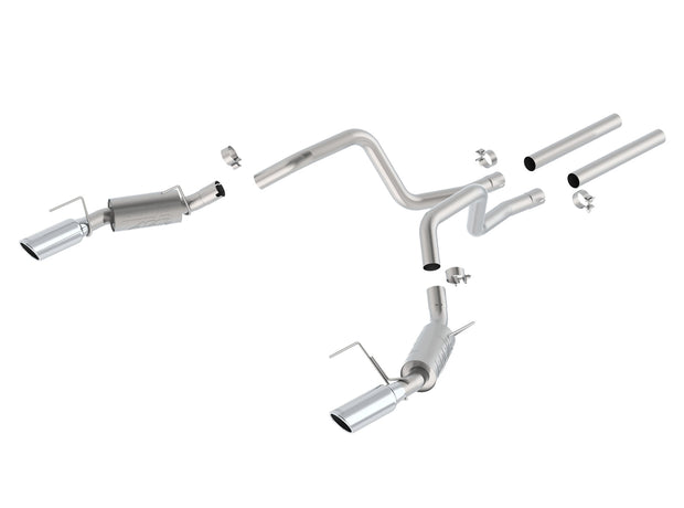 Borla® 2010 Mustang GT ATAK 2.5" 304SS Cat-Back System - 10 Second Racing