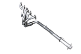 American Racing Headers® (97-06) Wrangler TJ 304SS 3" Long Tube Headers with Mid-Pipes
