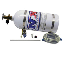 Nitrous Express® Simulator Full Show Purge Kit (Incl. 10Lb Bottle, And All Necessary Hardware) - 10 Second Racing