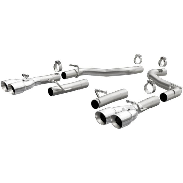 Magnaflow® (15-21) Challenger V6 Race Series™ Axle-Back Exhaust System with Quad Rear Exit - 10 Second Racing