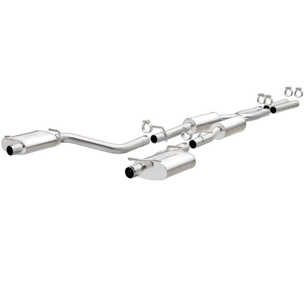 Magnaflow® (15-21) Charger R/T Street Series™ 409SS Cat-Back Exhaust System with Split Rear Exit - 10 Second Racing