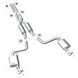 Magnaflow® (11-14) Challenger V6 Street Series™ 409SS Cat-Back Exhaust with Split Rear Exit - 10 Second Racing