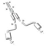 Magnaflow® (11-14) Challenger V6 Street Series™ 409SS Cat-Back Exhaust with Split Rear Exit - 10 Second Racing