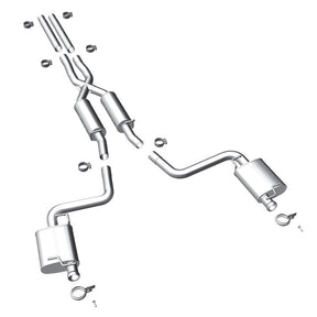 Magnaflow® (11-14) Challenger V6 Street Series™ 409SS Cat-Back Exhaust with Split Rear Exit - 10 Second Racing