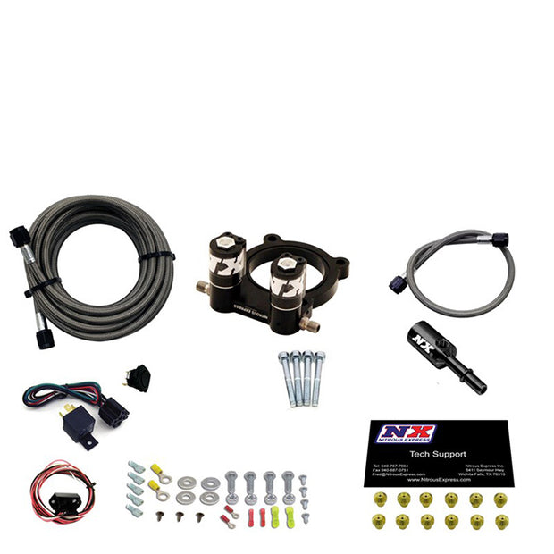 Nitrous Express® (15-21) Mustang EcoBoost Wet Plate Nitrous Oxide System - 10 Second Racing