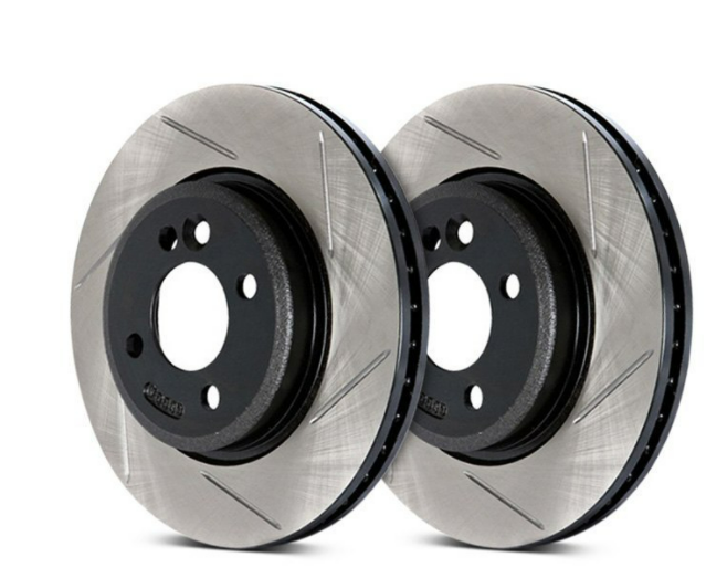 Stoptech® (17-24) Camaro ZL1 Rear Sport Slotted 1-Piece Brake Rotor (4/6-Piston Calipers)