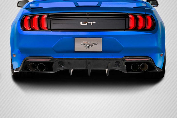 Carbon Creations® (18-23) Mustang S550 Grid Style Rear Diffuser