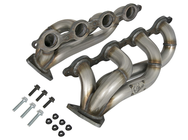 aFe® (14-20) GM SUV/Truck 304SS Shorty Twisted Steel Headers