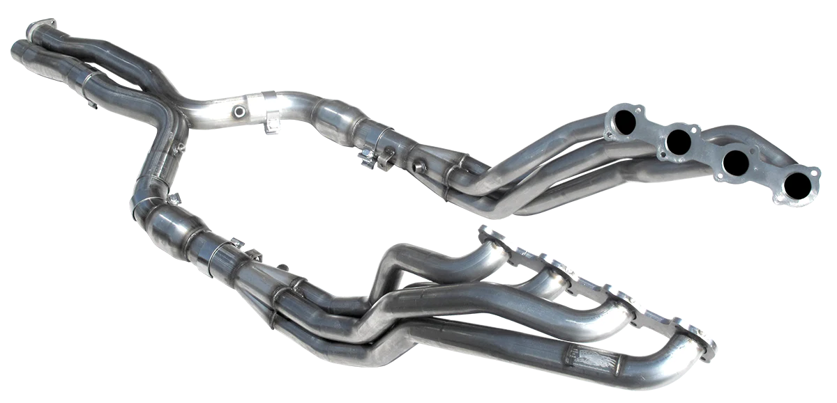 American Racing Headers® (03-06) E55 AMG 304SS 1-7/8" x 3" Long Tube Headers with X-Pipe