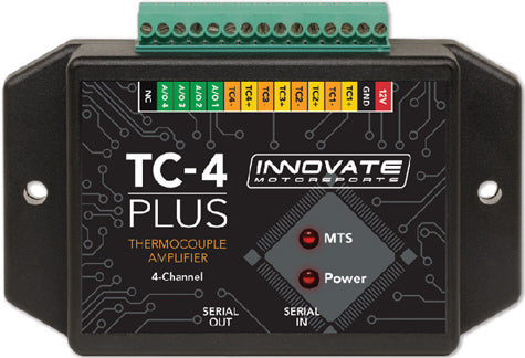 Innovate Motorsports® TC-4 PLUS: 4 Channel Sensor Interface - 10 Second Racing