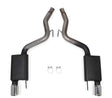 Flowtech® 52017FLT - 409 SS Axle-Back Exhaust System with Split Rear Exit 