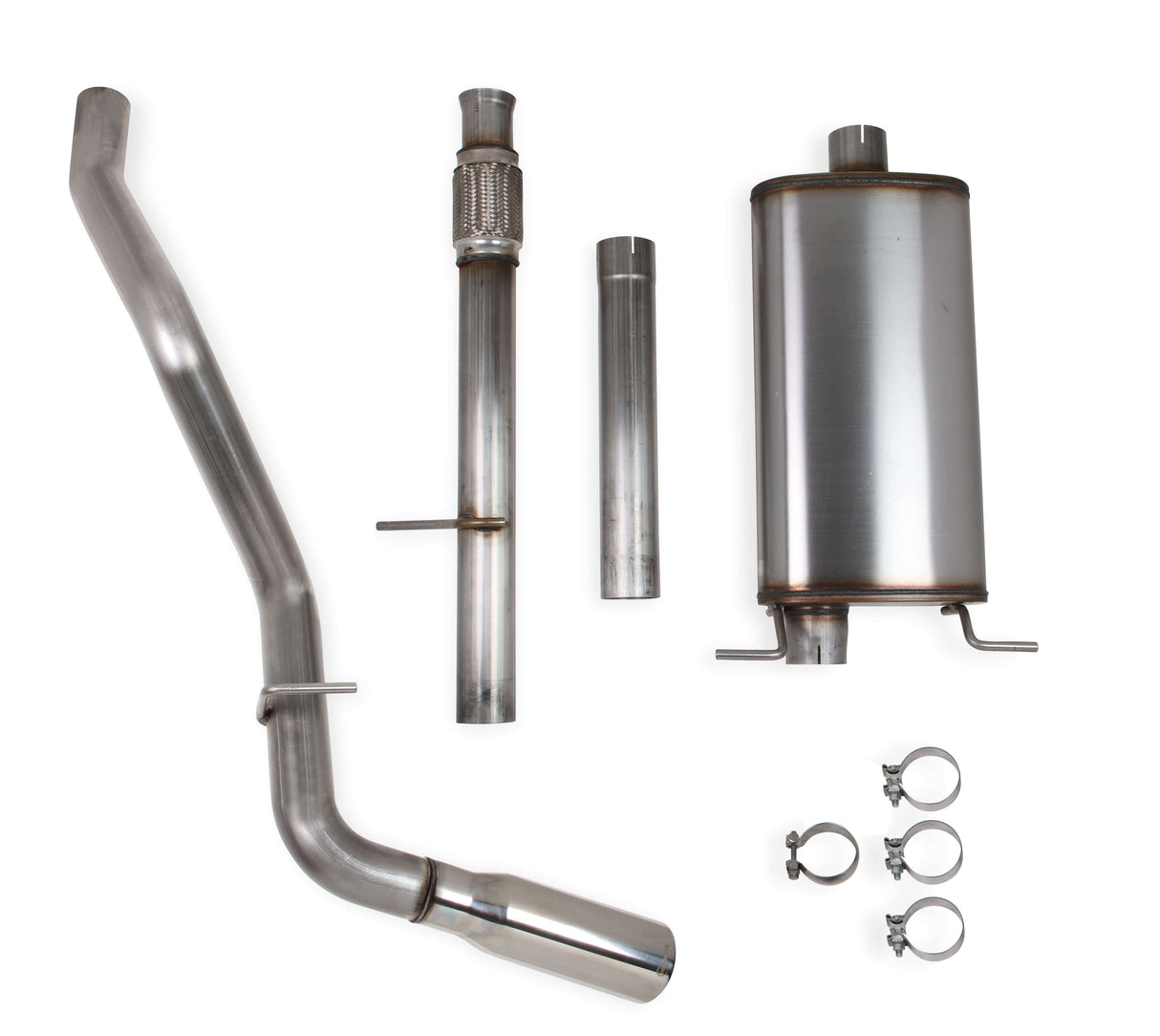 Hooker® (09-19) Silverado/Sierra 304SS 3" Cat-Back System (Crew/Ext Cab)