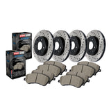 Stoptech® (09-16) Audi S4 Street Performance Drilled Brake Kit